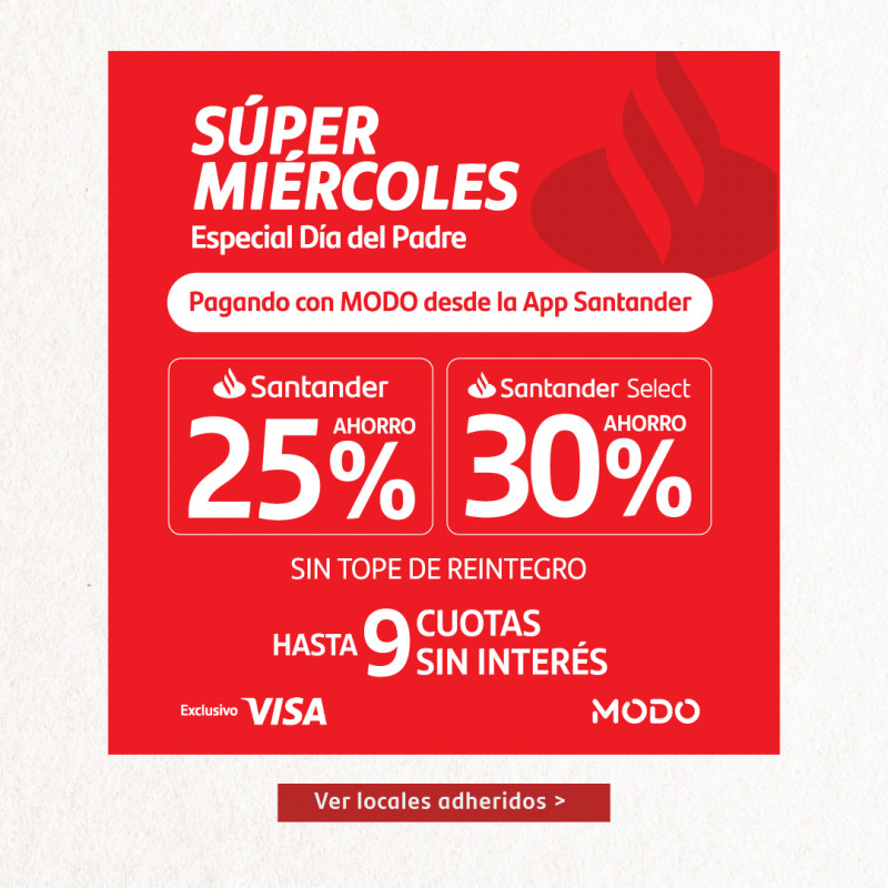 Santander Día del Padre 2025