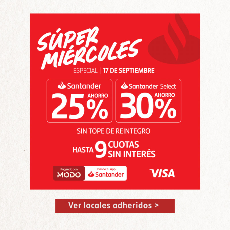 Santander Super Miercoles
