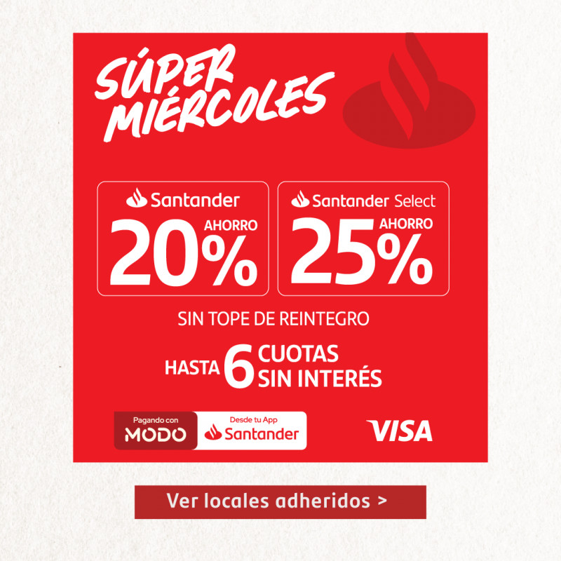Santander Super Miercoles